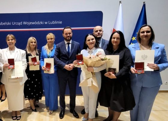Doceniona za działalność kulturalną