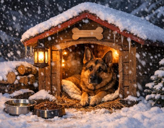 Warunki bytowe zwierząt w okresie zimowym
