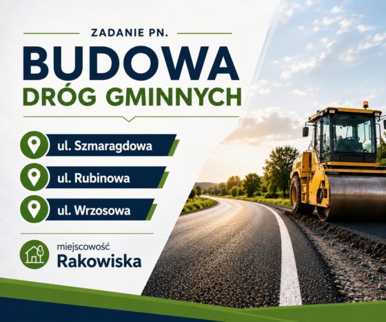 Budowa dróg gminnych w Rakowiskach