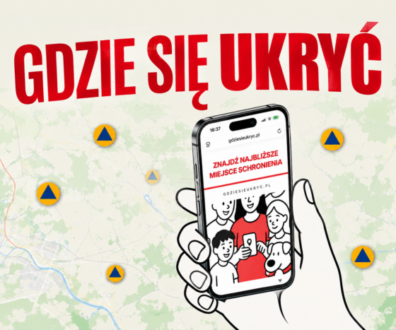 Gdzie się ukryć? Nowa aplikacja wskazuje najbliższe miejsca schronienia